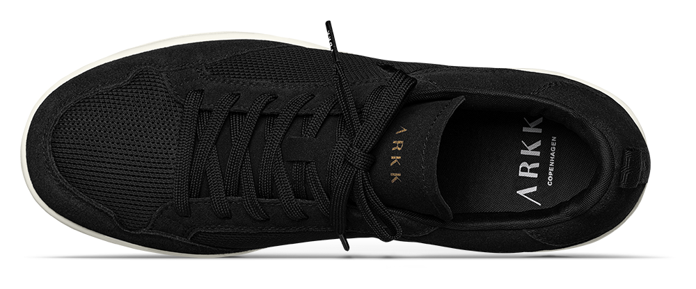 ARKK Collection Visuklass Mesh Suede S-C18 | Black Marshmallow | Men Visuklass